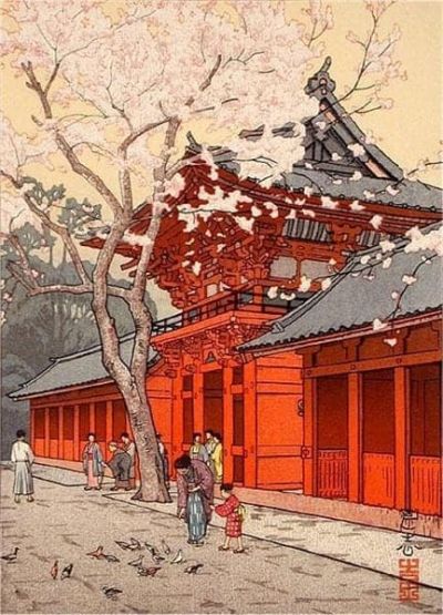 art oil painting reproduction of  Toshi Yoshida Heijinja 1941 museum quality handmade