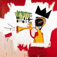 Trumpet By Jm Basquiat