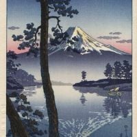 Tsuchiya Koitsu Fuji From Tago Bay 1936