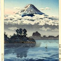Tsuchiya Koitsu Lake Kawaguchi At The Foot Of Mt Fuji 1938