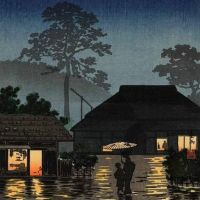 Tsuchiya Koitsu Long Spell Of Rain. 1930