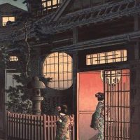 Tsuchiya Koitsu Teahouse At Night