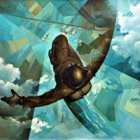 Tullio Crali Before The Parachute Opens - 1939