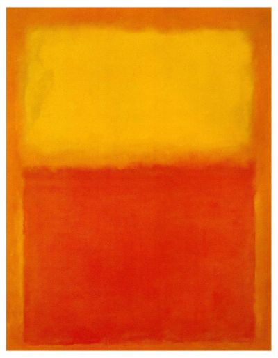art oil painting reproduction of  Rothko - Untitled - Orange And Yellow 1956 By Mark Rothko museum quality handmade