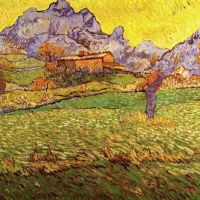 Van Gogh A Meadow In The Mountains Le Mas De Saint-paul