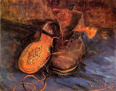 art oil painting reproduction of  Van Gogh A Pair Of Shoes4 museum quality handmade