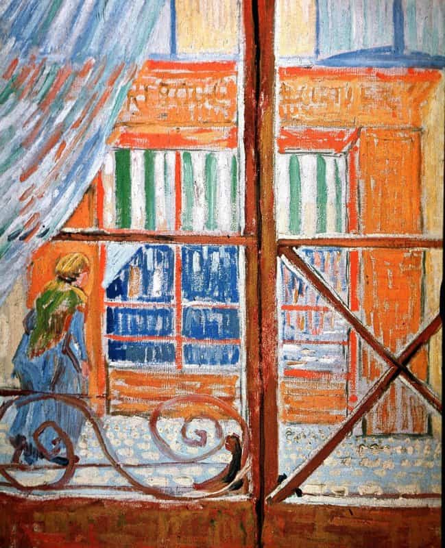 Van Gogh A Pork-butchers Shop Seen From A Window museum quality