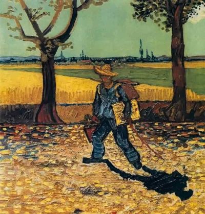 art oil painting reproduction of  Van Gogh Artist On The Road To Tarascon museum quality handmade