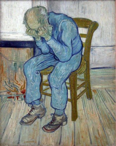 art oil painting reproduction of  Van Gogh At Eternity S Gate museum quality handmade
