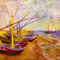 Van Gogh Boats Of Saintes-maries