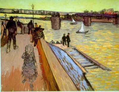 art oil painting reproduction of  Van Gogh Bridge museum quality handmade