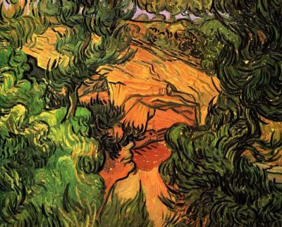 art oil painting reproduction of  Van Gogh Entrance To A Quarry museum quality handmade