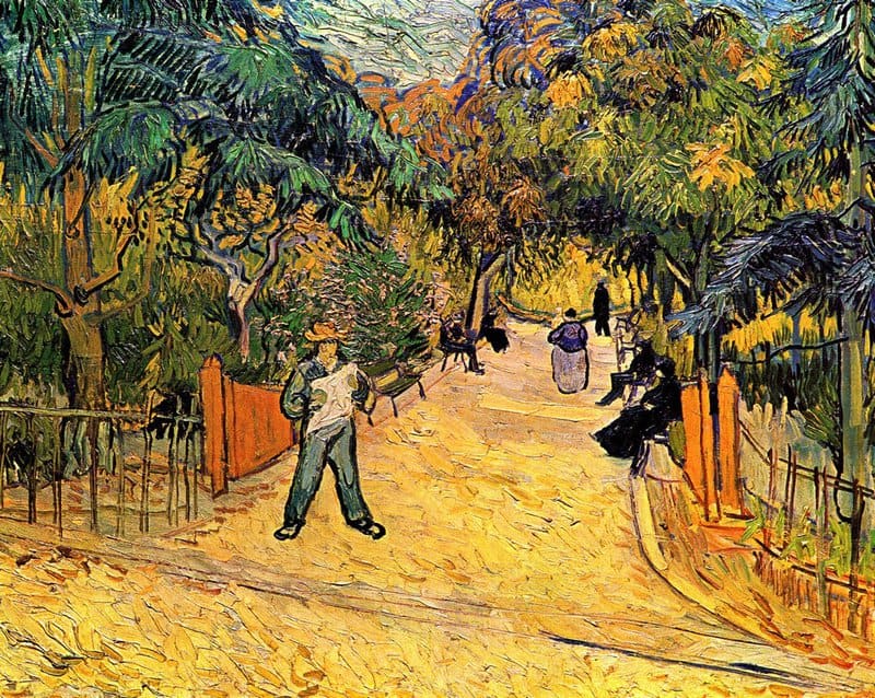 Van Gogh Entrance To The Public Park In Arles museum quality