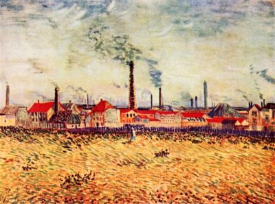art oil painting reproduction of  Van Gogh Factories museum quality handmade