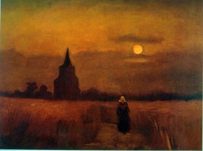 art oil painting reproduction of  Van Gogh Fields museum quality handmade