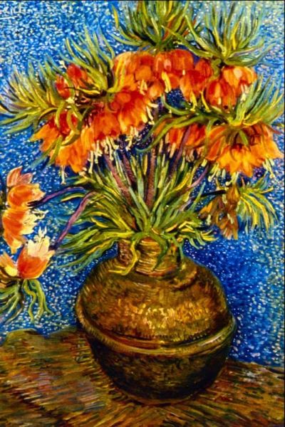 art oil painting reproduction of  Van Gogh Fritillaries museum quality handmade