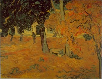 art oil painting reproduction of  Van Gogh Garden museum quality handmade