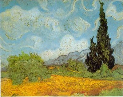 art oil painting reproduction of  Van Gogh Haute Gafille museum quality handmade