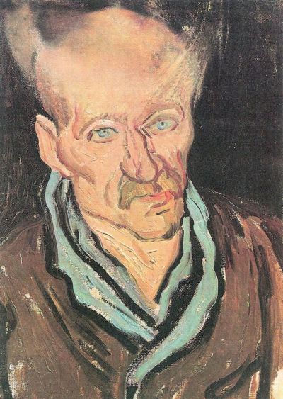 art oil painting reproduction of  Van Gogh Images Of A Patient At The Hospital Saint-paul museum quality handmade