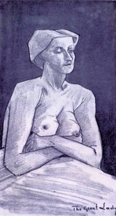 art oil painting reproduction of  Van Gogh Large Woman museum quality handmade