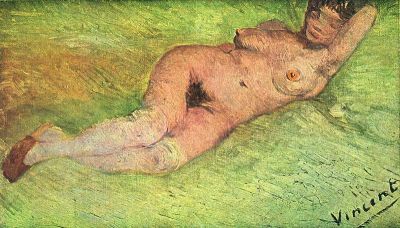art oil painting reproduction of  Van Gogh Nacked Woman museum quality handmade