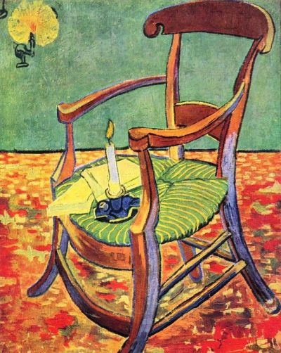 art oil painting reproduction of  Van Gogh Paul Gauguin S Chair museum quality handmade