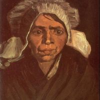 Van Gogh Peasant Woman Hand Painted Reproduction