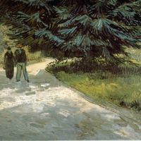 Van Gogh Poets Garden Iii