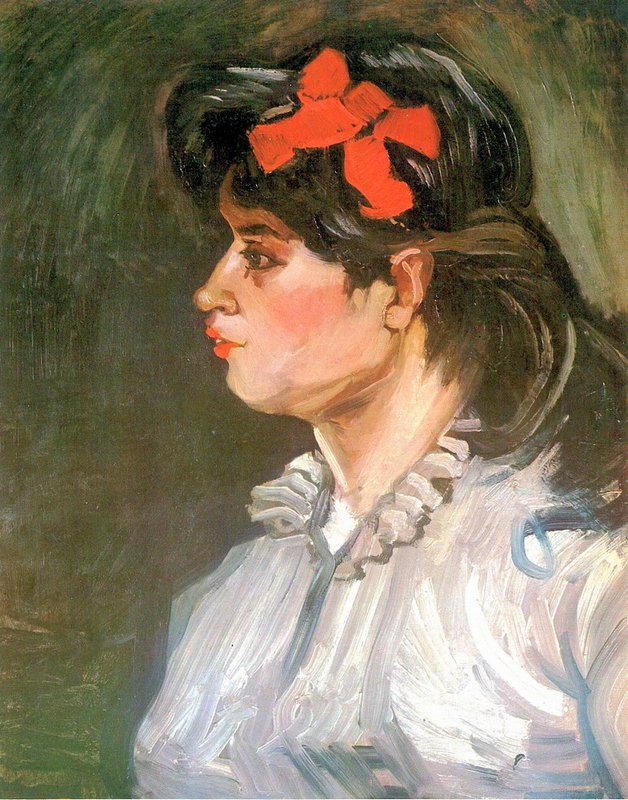 Van Gogh Portrait Of A Woman With Red Hair Band museum quality