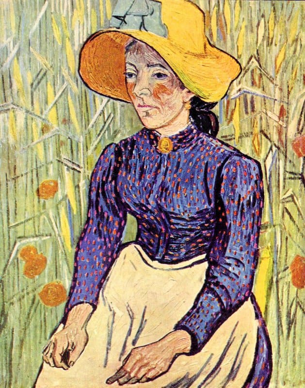 Van Gogh Portrait Of A Young Peasant Girl museum quality