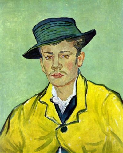 art oil painting reproduction of  Van Gogh Portrait Of Armand Roulin museum quality handmade