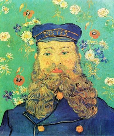 art oil painting reproduction of  Van Gogh Portrait Of Joseph Roulin museum quality handmade