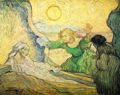 art oil painting reproduction of  Van Gogh Resurrection Of Lazarus museum quality handmade