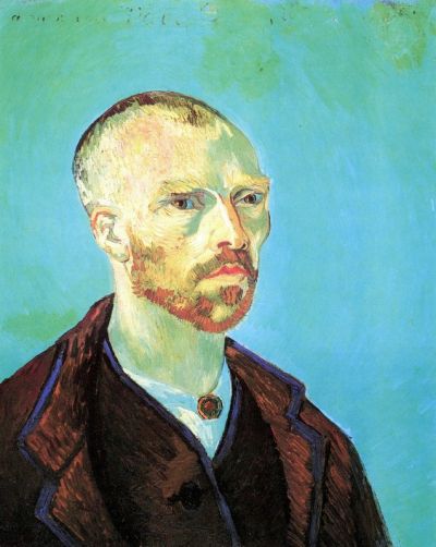 art oil painting reproduction of  Van Gogh Self-portrait Dedicated To Paul Gauguin museum quality handmade
