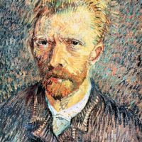 Van Gogh Self-portrait In Brown Shirt