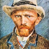 Van Gogh Self-portrait With A Gray Felt Hat 1