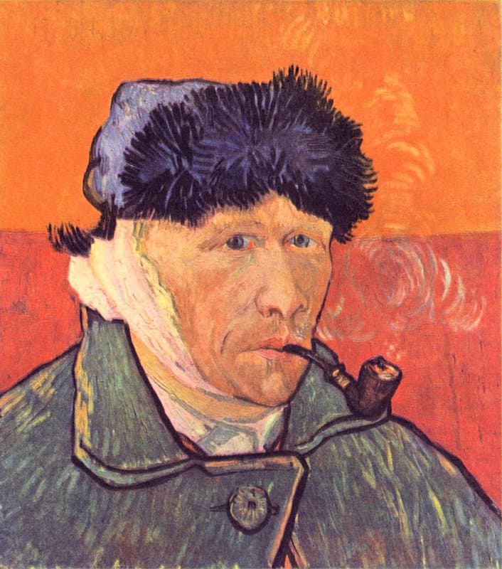 Van Gogh Self-portrait With Cut Ear 1 museum quality