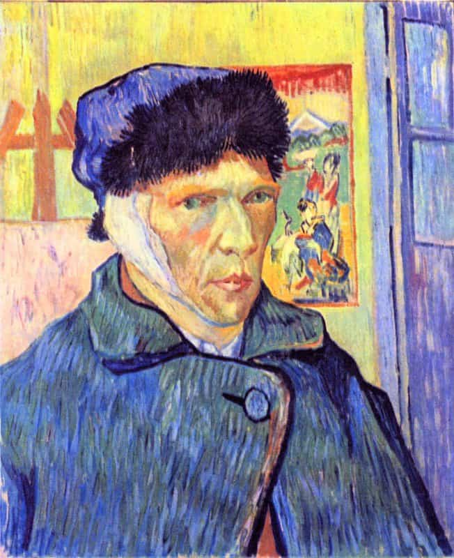 Van Gogh Self-portrait With Cut Ear 2 museum quality