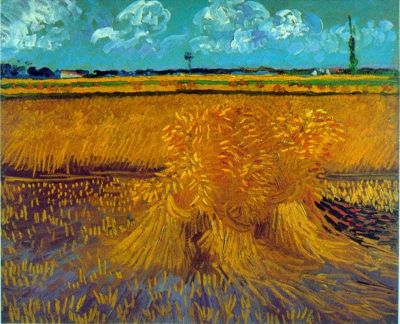 art oil painting reproduction of  Van Gogh Sheaves museum quality handmade