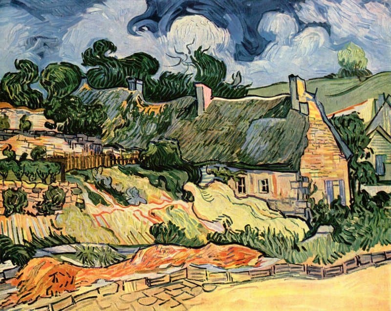 Van Gogh Shelters In Cordeville museum quality