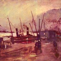 Van Gogh Ships In Antwerp