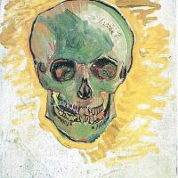 Van Gogh Skull