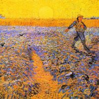 Van Gogh Sower Under The Sun
