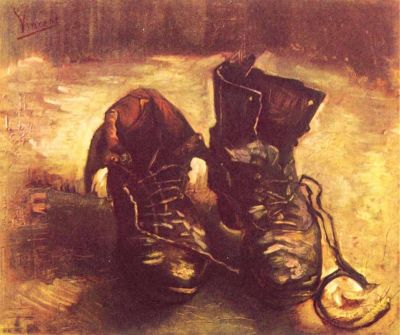 art oil painting reproduction of  Van Gogh Still Life A Pair Of Shoes 1 museum quality handmade