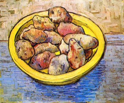 art oil painting reproduction of  Van Gogh Still Life With Potatoes museum quality handmade