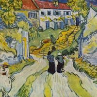 Van Gogh Street And Road In Auvers