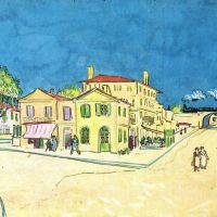 Van Gogh Study On Vincent S House In Arles