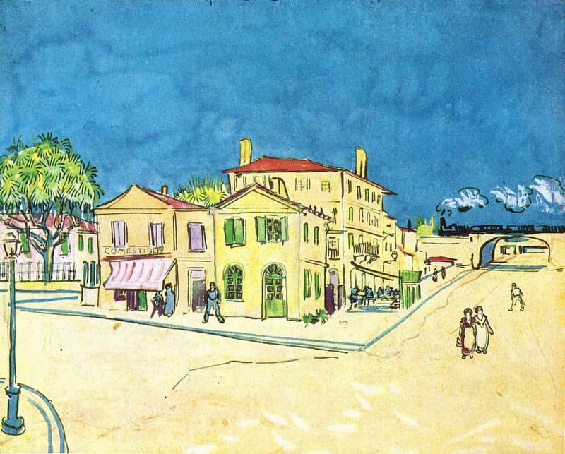 Van Gogh Study On Vincent S House In Arles museum quality