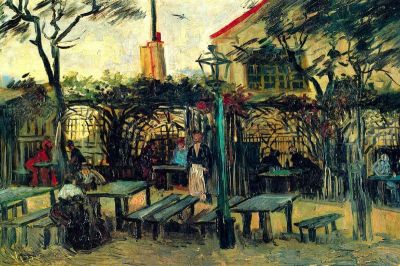 art oil painting reproduction of  Van Gogh Terrace Of A Cafe museum quality handmade