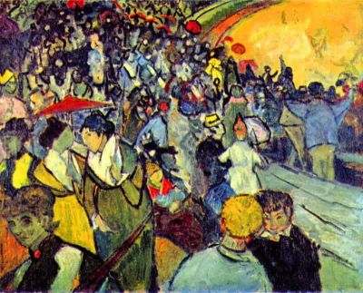 art oil painting reproduction of  Van Gogh The Arenas Of Arles museum quality handmade